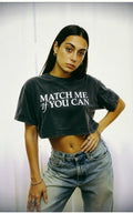Ash Logo Tee Cropped